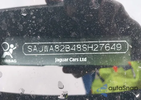 2008 Jaguar Xj Vanden Plas из США, поврежденный, VIN SAJWA82B48SH27649